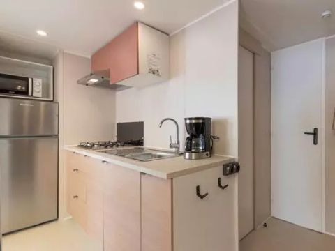 MOBILHOME 4 personnes - Comfort | 2 Ch. | 4 Pers. | Terrasse surélevée | Clim.