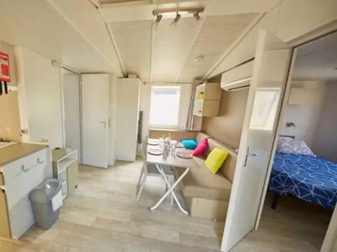 MOBILHOME 4 personnes - Comfort | 2 Ch. | 4 Pers. | Terrasse surélevée | Clim.