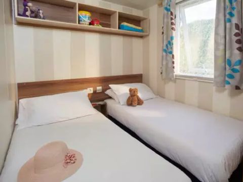 MOBILHOME 8 personnes - Comfort | 3 Ch. | 6/8 Pers. | Terrasse partiellement couverte | Clim.