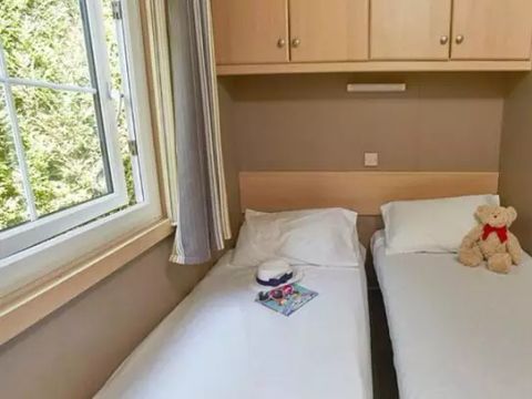 MOBILHOME 7 personnes - Classic | 3 Ch. | 5/7 Pers. | Terrasse partiellement couverte | Clim.