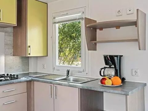 MOBILHOME 7 personnes - Classic | 3 Ch. | 5/7 Pers. | Terrasse partiellement couverte | Clim.