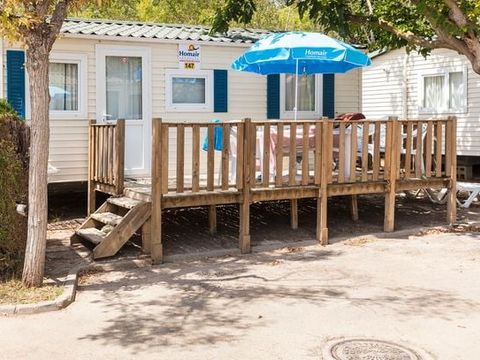 MOBILHOME 6 personnes - Classic | 2 Ch. | 4/6 Pers. | Terrasse surélevée non couverte | Clim.