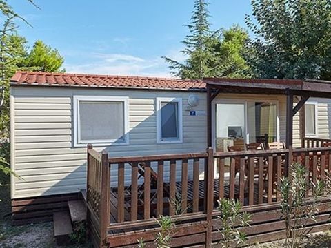 MOBILHOME 6 personnes - Comfort XL | 3 Ch. | 6 Pers. | Terrasse surélevée | 2 SDB | Clim.