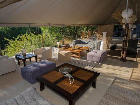 Tente en toile et en bois 4 personnes - GRAND LODGE