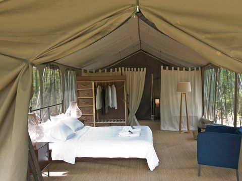 Tente en toile et en bois 4 personnes - GRAND LODGE