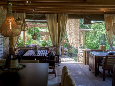 Tente en toile et en bois 4 personnes - GRAND LODGE
