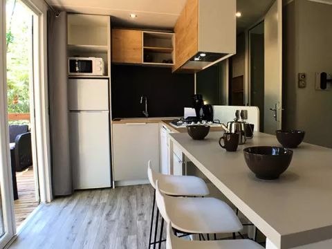 Mobilhome 6 personnes - Super Confort Premium 4 Pièces 6 Personnes + TV
