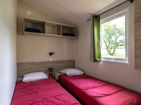 Mobilhome 6 personnes - Premium Morgon - 3 chambres avec sanitaires