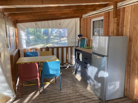 MOBILHOME 4 personnes - Mobilodge confort Premium avec sanitaires