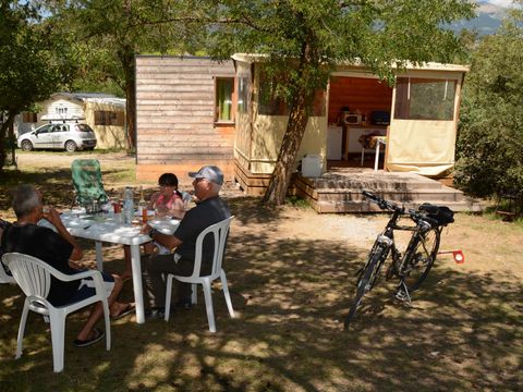 LODGE 5 personnes - Ecolodge Végétalisé Nature sans sanitaire