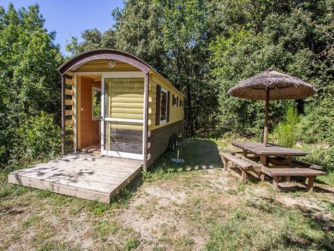 HÉBERGEMENT INSOLITE 4 personnes - Roulotte Tanargue sans sanitaire