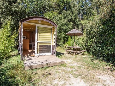 Hébergement 4 personnes - Roulotte Tanargue sans sanitaire