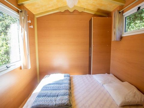 Hébergement 4 personnes - Roulotte Tanargue sans sanitaire