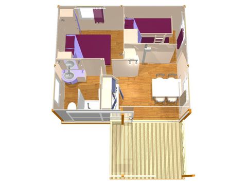 CHALET 4 personnes - NEMO - CHENE