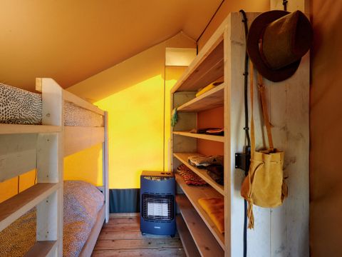 TENTE TOILE ET BOIS 4 personnes - Tente Safari Familiale "Thérèse"