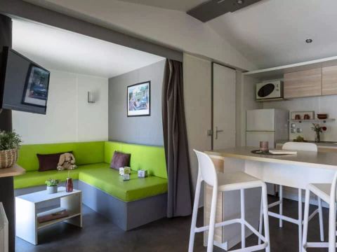 MOBILHOME 4 personnes - Cottage 3 Pièces 4 Personnes Climatisé + TV ***