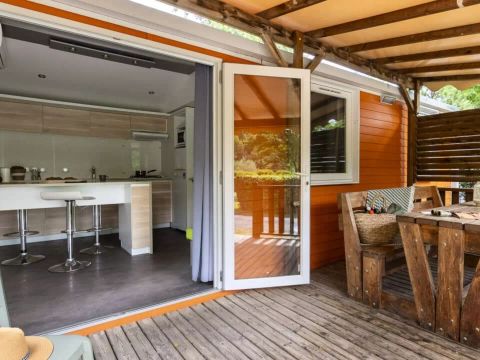 MOBILHOME 6 personnes - Cottage 4 Pièces 6 Personnes Climatisé + TV ***