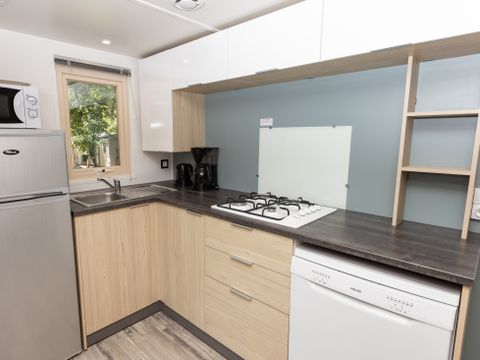 MOBILHOME 5 personnes - Lodge Premium D 2 chambres 30m²