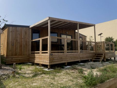 MOBILHOME 6 personnes - MOBILE-HOME "VILLA" 3 chb. 6 pl. 2 SDE