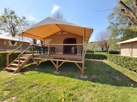 TENTE TOILE ET BOIS 4 personnes - Tente Canada