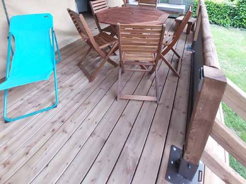 Tente en toile et en bois 4 personnes - Tente Lodge