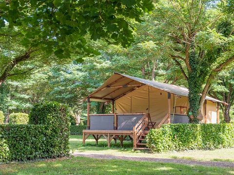 Tente en toile et en bois 4 personnes - Tente Lodge