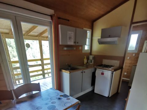 CHALET 4 personnes - ROMARIN - Chalet 21 m² lits superposés