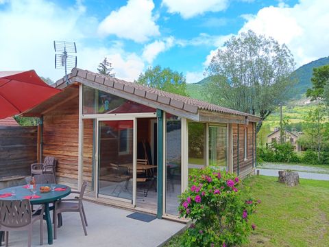 CHALET 6 personnes - Chalet Alizé véranda 2 chambres