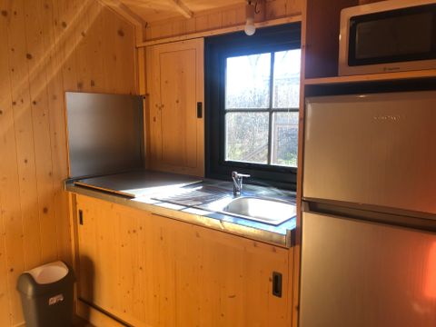 TENTE TOILE ET BOIS 4 personnes - Lodge Feroe 20m² (1 chambre)