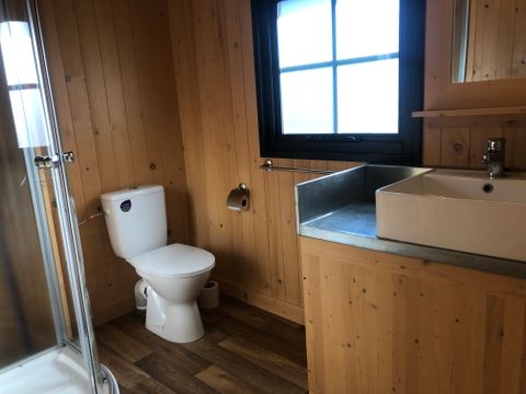 TENTE TOILE ET BOIS 4 personnes - Lodge Feroe 20m² (1 chambre)