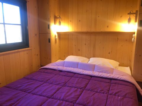 TENTE TOILE ET BOIS 4 personnes - Lodge Feroe 20m² (1 chambre)