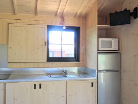 LODGE 8 personnes - LODGE CAPE TOWN 27m² (2 chambres)  Climatisation