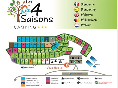 LODGE 4 personnes - LODGE CAPE TOWN PMR 27m² (1 chambre)