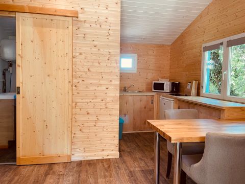 CHALET 5 personnes - Chalet 35m2 (2 chambres) 5 pers.  Climatisation