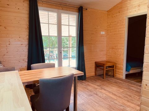 CHALET 5 personnes - Chalet 35m2 (2 chambres) 5 pers.  Climatisation