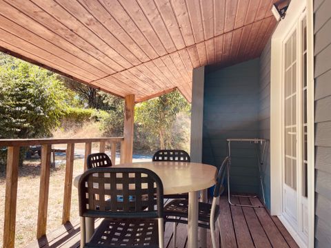 CHALET 4 personnes - Chalet 35m2 (2 chambres) 4 pers.  Climatisation