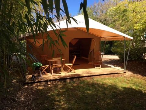 TENTE TOILE ET BOIS 5 personnes - Tente lodge Canada