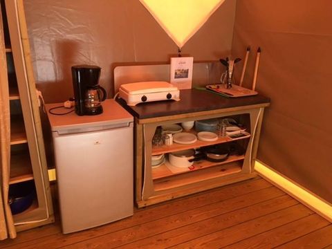 TENTE TOILE ET BOIS 5 personnes - Tente lodge Canada