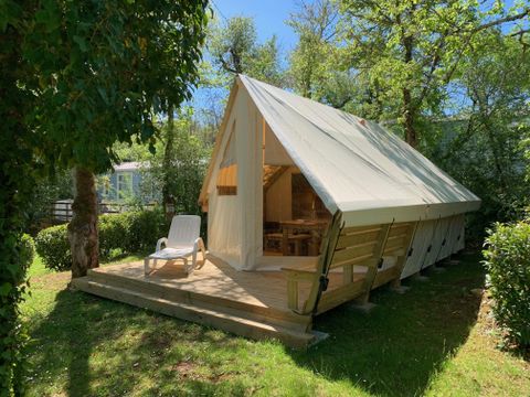 TENTE TOILE ET BOIS 5 personnes - Tente lodge Junior