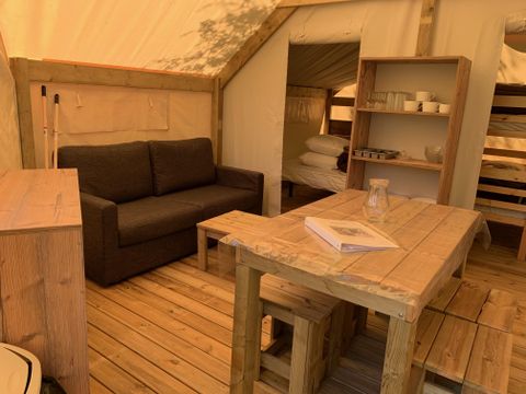 TENTE TOILE ET BOIS 5 personnes - Tente lodge Junior