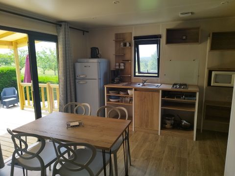 MOBILHOME 4 personnes - Cabane 4 places 2 chambres