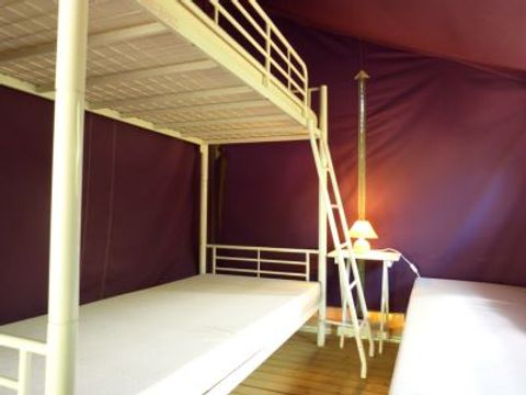 TENTE TOILE ET BOIS 5 personnes - FREEFLOWER STANDARD (SANS SANITAIRES)