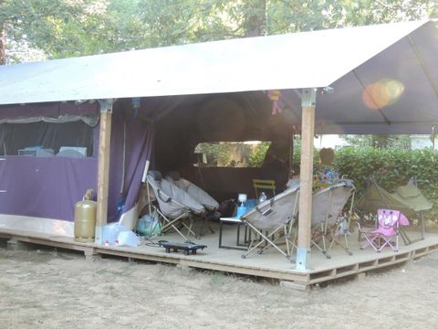 TENTE TOILE ET BOIS 5 personnes - FREEFLOWER STANDARD (SANS SANITAIRES)