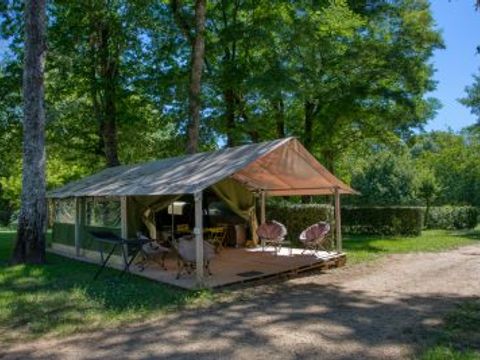 Tente en toile et en bois 5 personnes - FREEFLOWER STANDARD (SANS SANITAIRES)