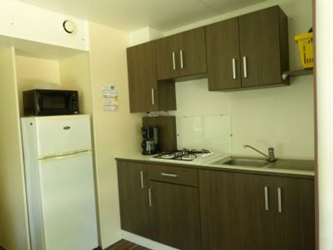 MOBILHOME 6 personnes - CONFORT TERRASSE SEMI COUVERTE