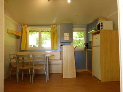 MOBILHOME 6 personnes - CONFORT TERRASSE SEMI COUVERTE