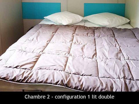 CHALET 4 personnes - Mimosa - TV - 47 m² avec terrasse couverte - 2 chambres