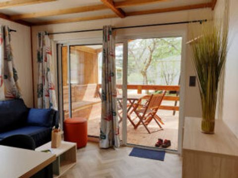 CHALET 4 personnes - Mimosa - TV - 47 m² avec terrasse couverte - 2 chambres