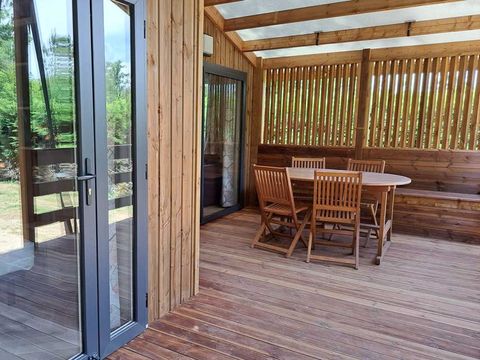 Chalet 6 personnes - Mimosa - 53m² avec terrasse couverte - 3 chambres
