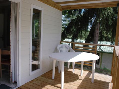 CHALET 2 personnes - Cajou 24m² avec terrasse couverte - 1 chambre